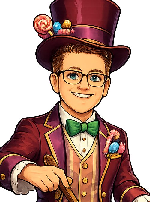 Candy maker game character